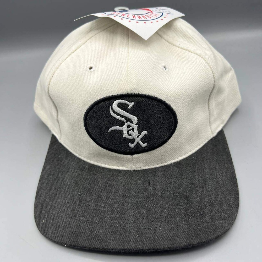 Vintage Chicago White Sox Hat Men White Twins‎ Enterprise Strap Back Cap New
